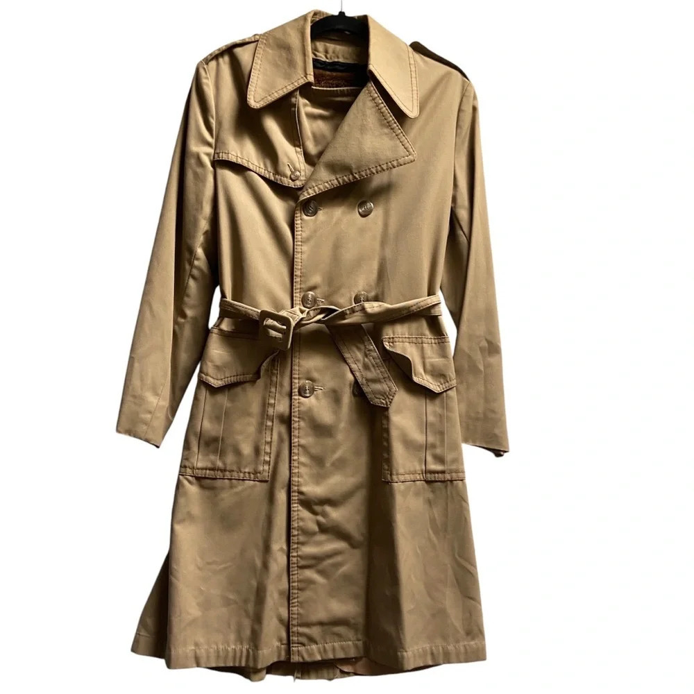 Classic Tan Trench Coat